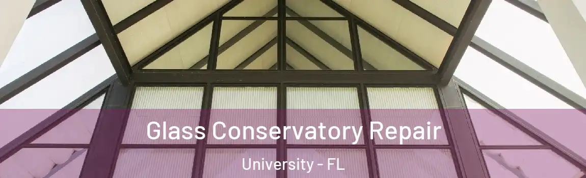  Glass Conservatory Repair University - FL